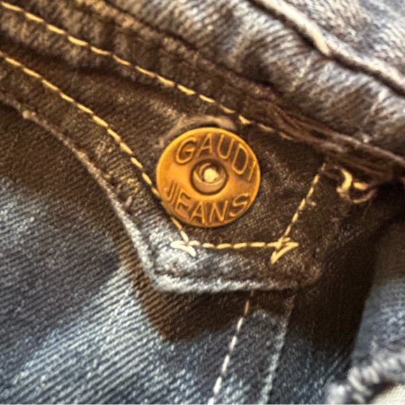 Gaudi blue men's jean shorts Size 40 - Picture 8 of 10